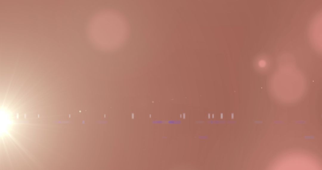 Abstract Glowing Spots on Subtle Background