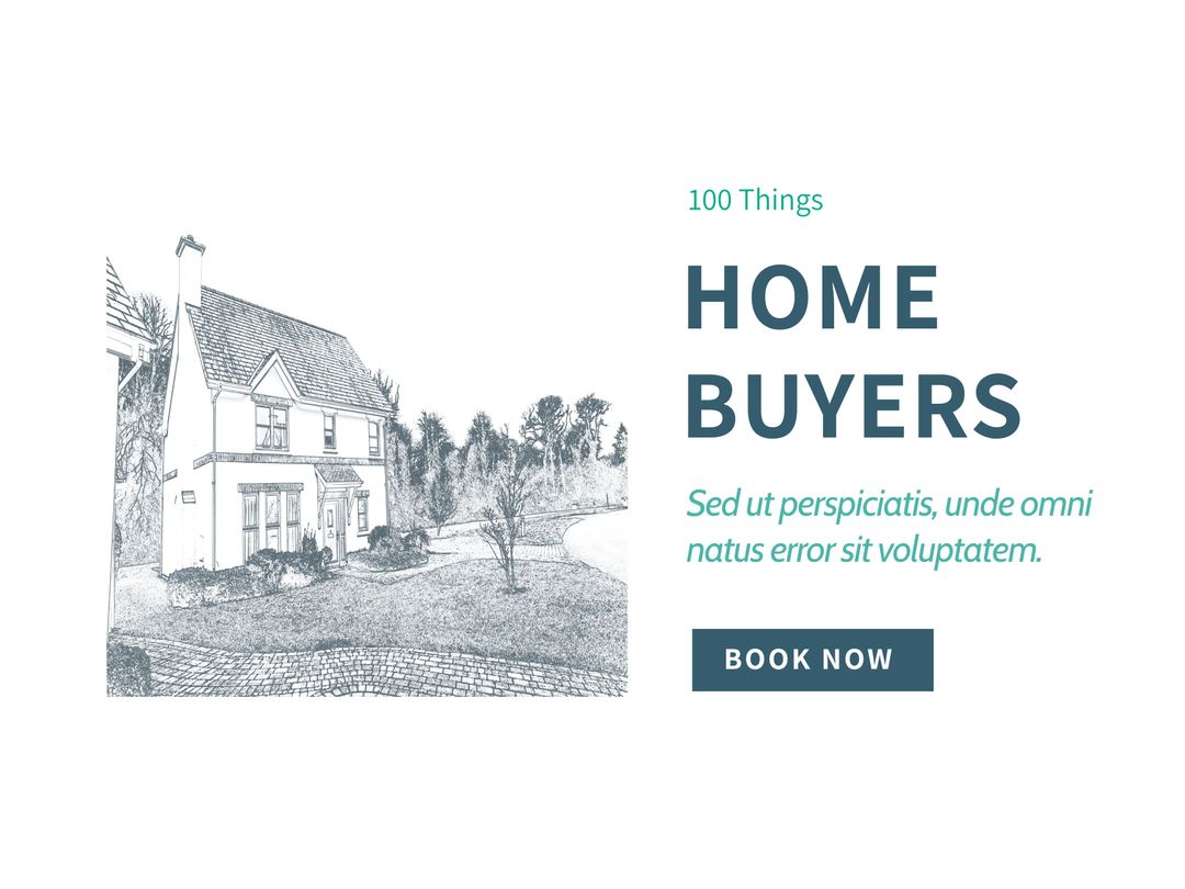 Real Estate Promotion with Sketched Dream Home Design