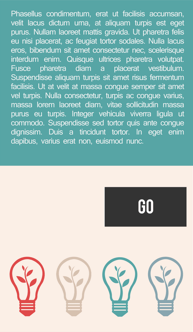 Creative Transparent Lightbulb Concepts with Go Button - Download Free Stock Images Pikwizard.com