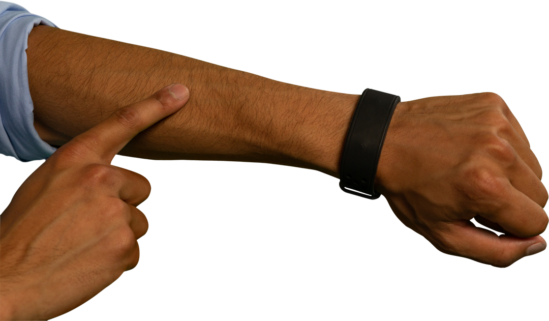 Transparent Forearm Moment with Pointing Gesture - Download Free Stock Images Pikwizard.com