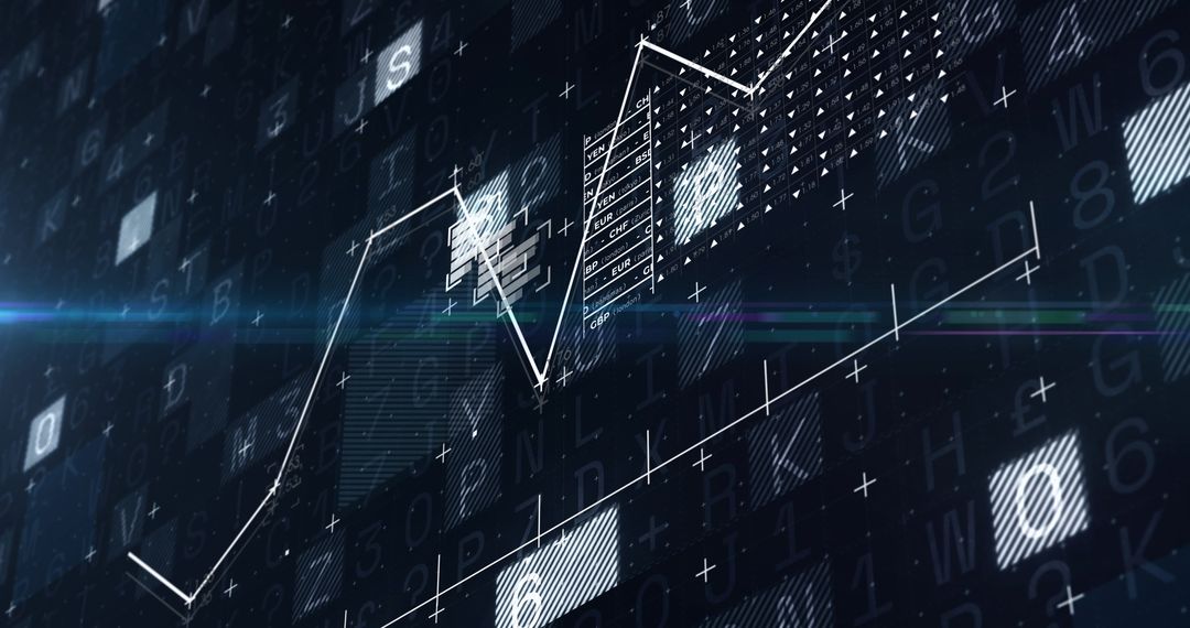 Dynamic Financial Graph with Digital Data Background