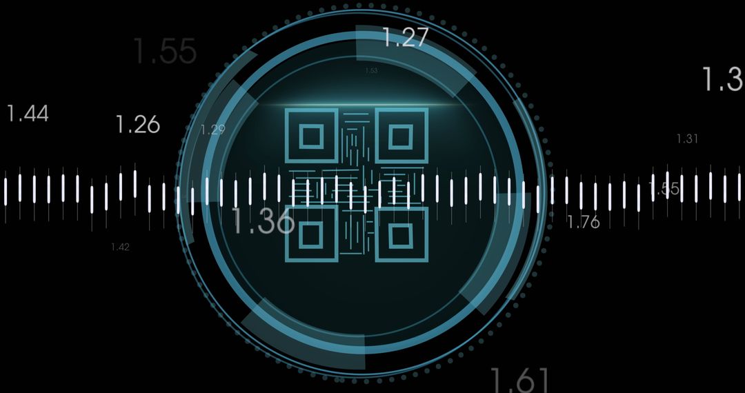 Digital Data Ring with Cybersecurity Barcode Interface
