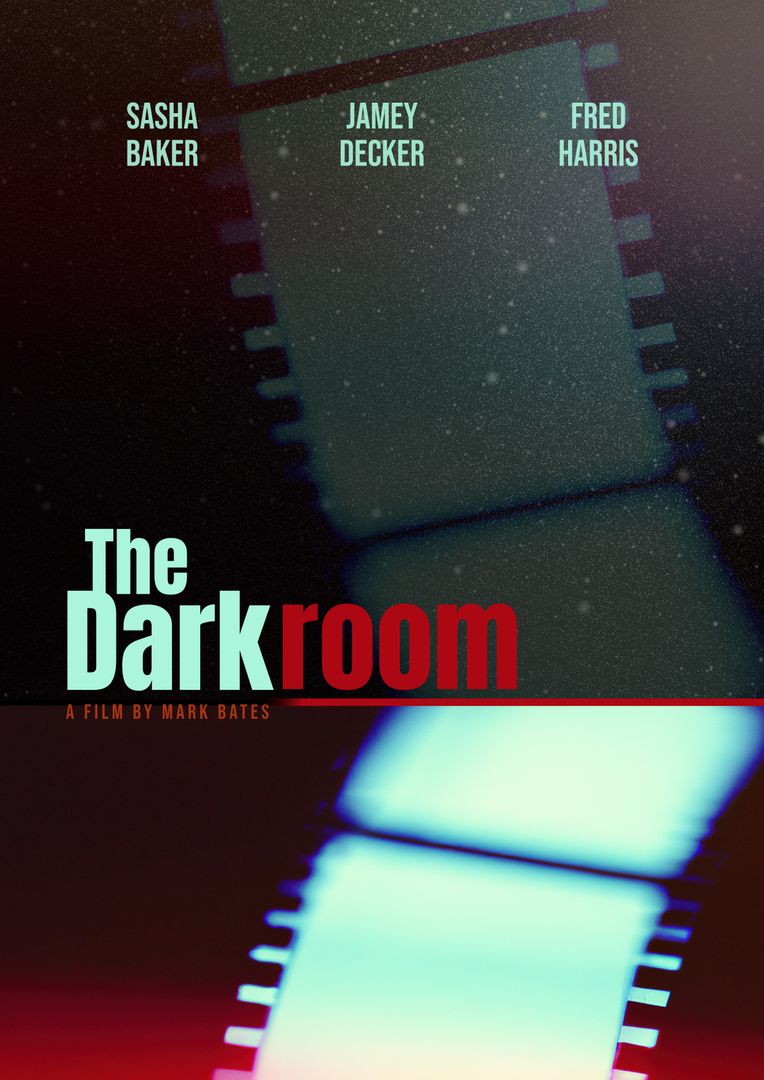 Darkroom Movie Poster with Film Roll and Cast Names - Download Free Stock Templates Pikwizard.com