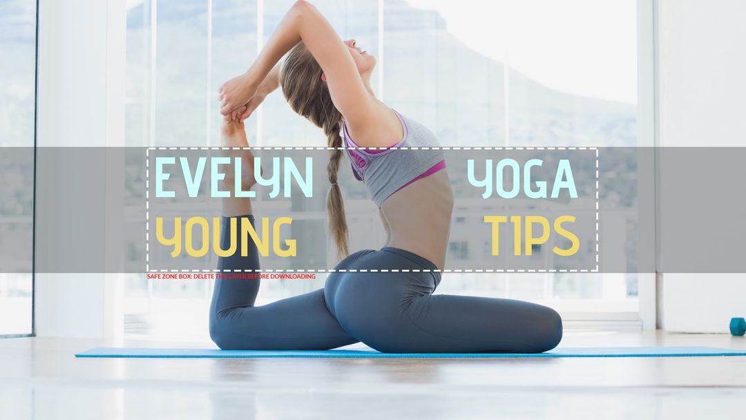 Serene Woman Practicing Advanced Yoga Pose Indoors