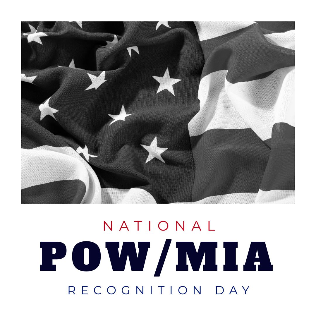 American Flag Celebrates National POW/MIA Recognition Day