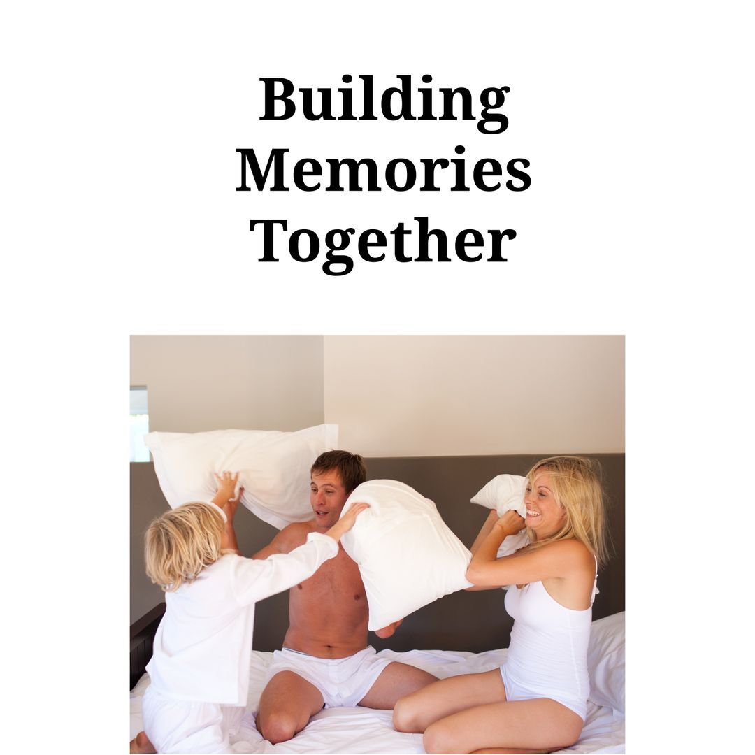 Joyful Family Pillow Fight Bonding Time