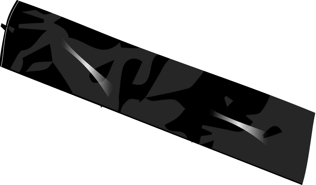 Transparent Modern Camouflage Banner Design in Minimalist Vector Art