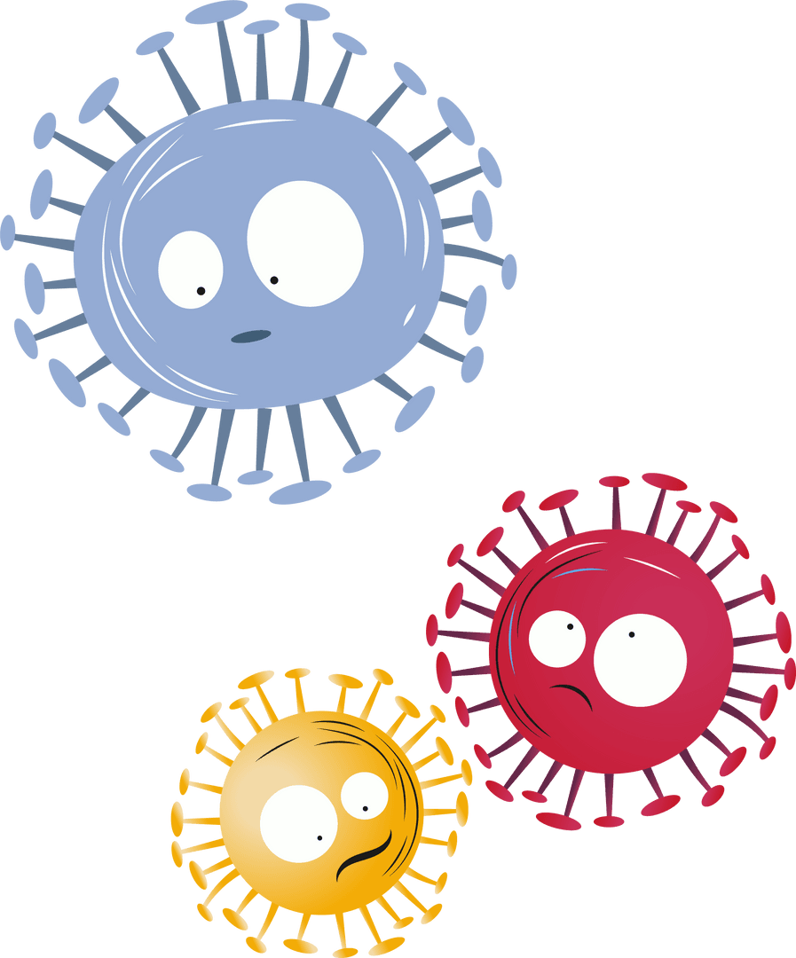 Transparent Background Hand-Drawn Spheres with Expressive Faces