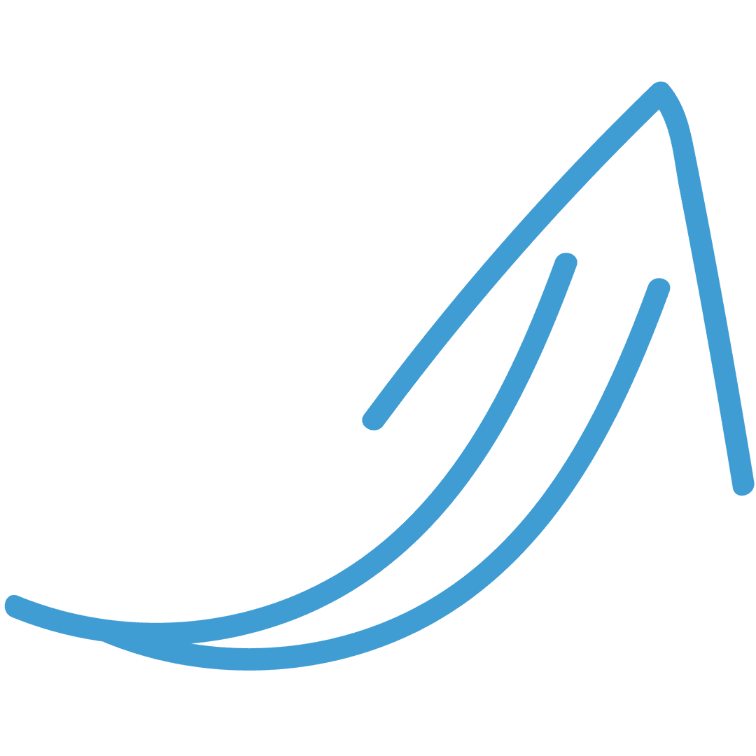 Blue Arrow Symbol on Transparent Background Vector Design - Download Free Stock Images Pikwizard.com