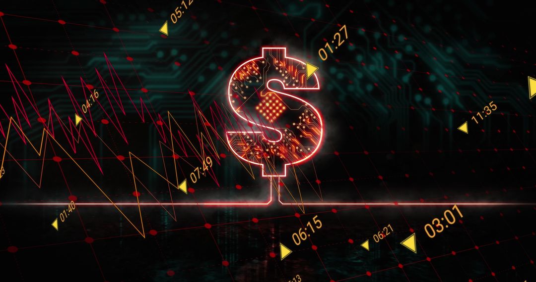 Digital Currency and Data Networks on Circuit Board