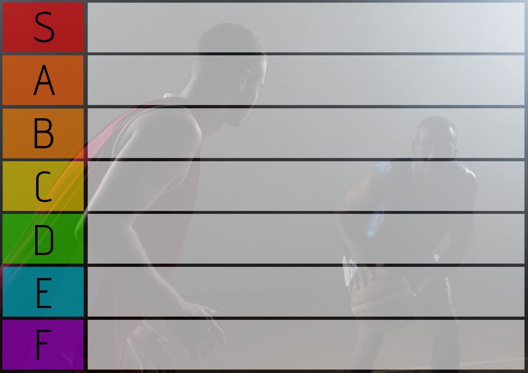 Motivational Fitness Challenge Tracker with Color-Coded Levels - Download Free Stock Templates Pikwizard.com