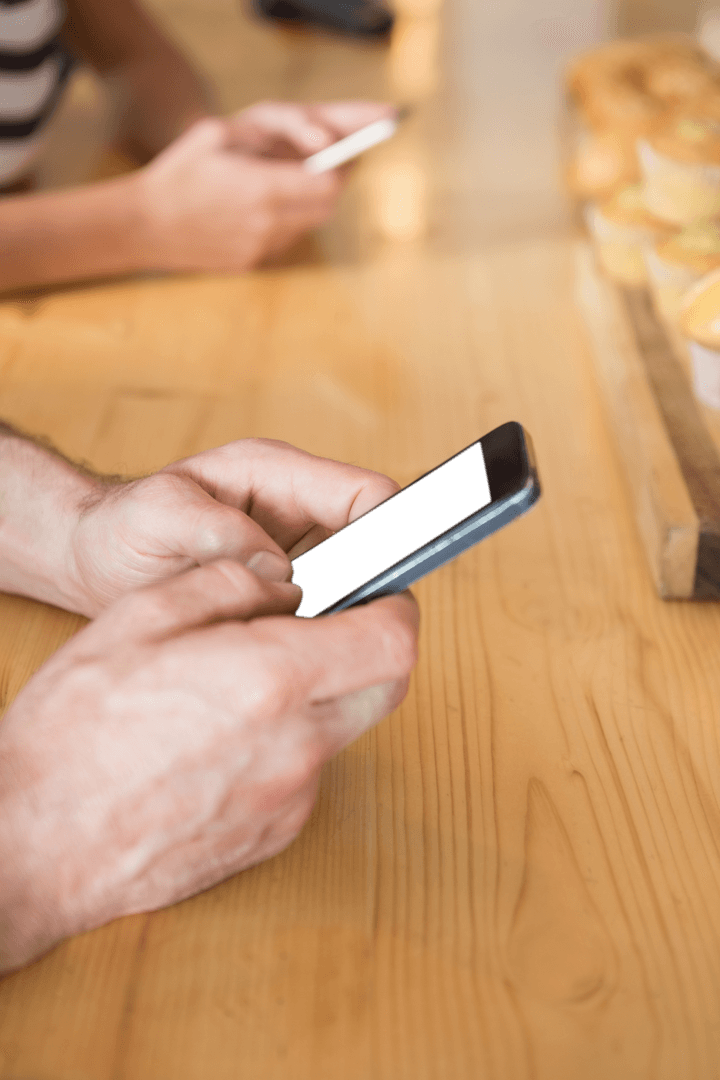 Transparent Smartphone Depth of Field Focus