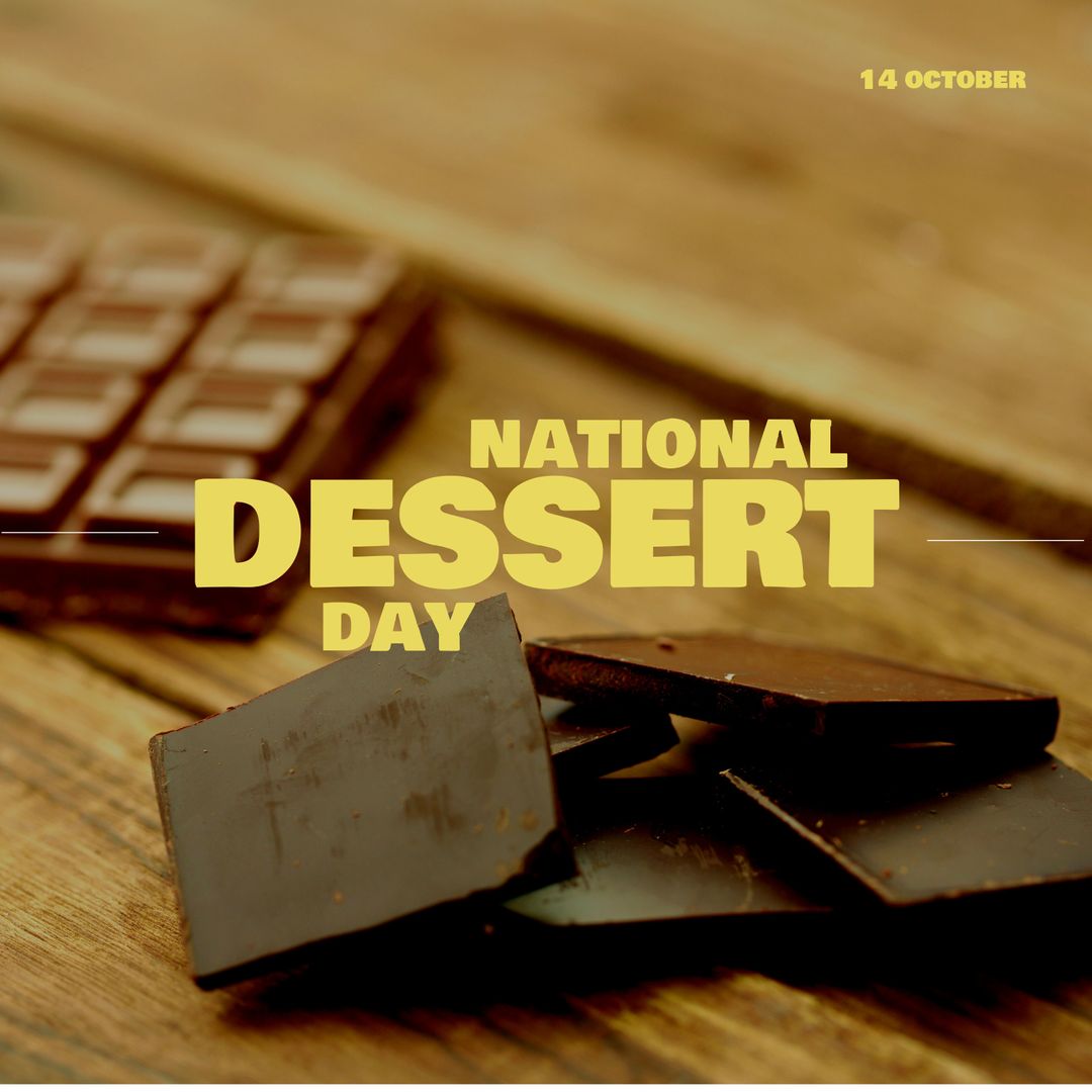 National Dessert Day Celebrated with Chocolate Slices