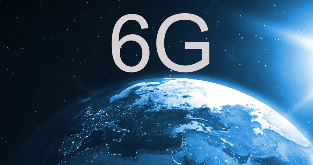 6G Technology Concept with View of Earth from Space - Free Images, Stock Photos and Pictures on Pikwizard.com