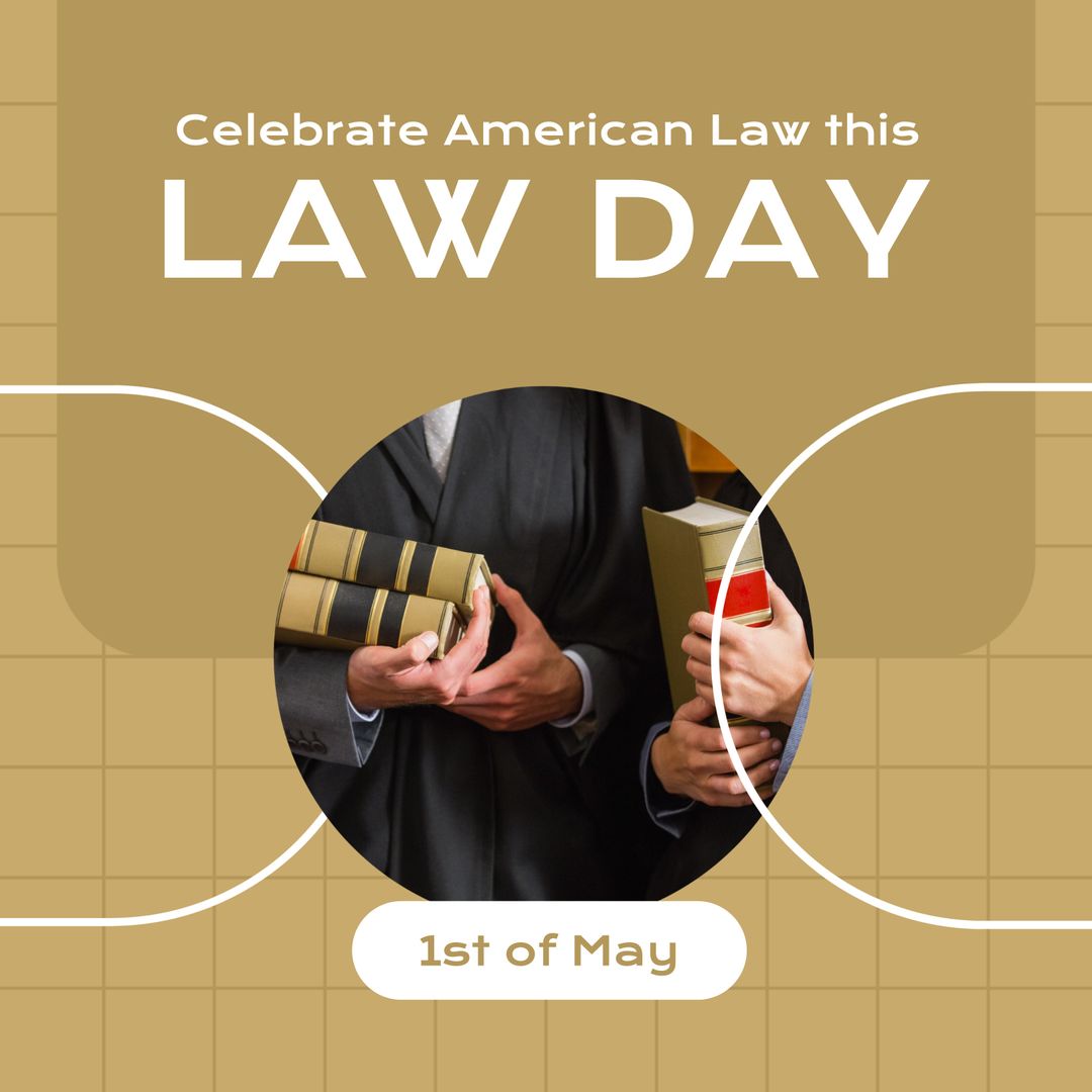 Celebrate Law Day with Professionals Holding Legal Books