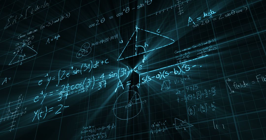 Digital Projection of Mathematics Formulas on Blackboard