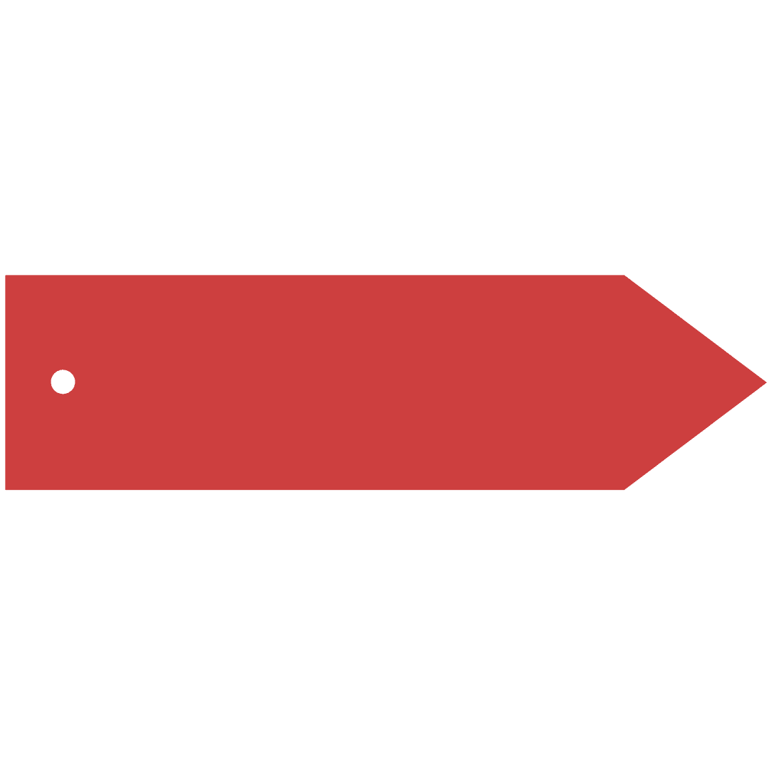 Red Tag on Transparent Background for Shopping Promotion Design