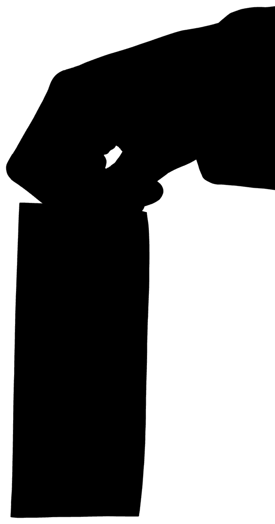 Hand Holding Box Silhouette Transparent Background