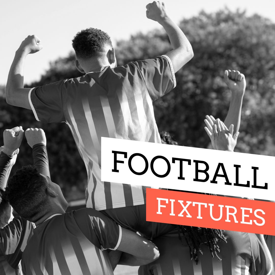 Celebrating Football Victory with Team Spirit