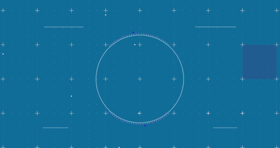 5G Technology Global Scanning Interface on Blue Background