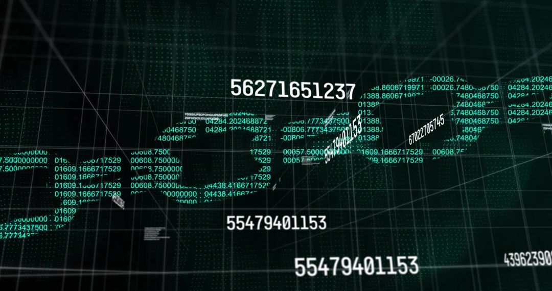 Futuristic Numerical Sequence in Digital Grid Tunnel