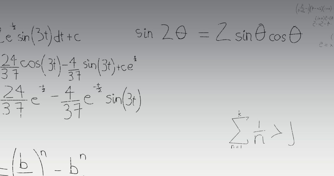 Abstract Mathematical Equations and Concepts