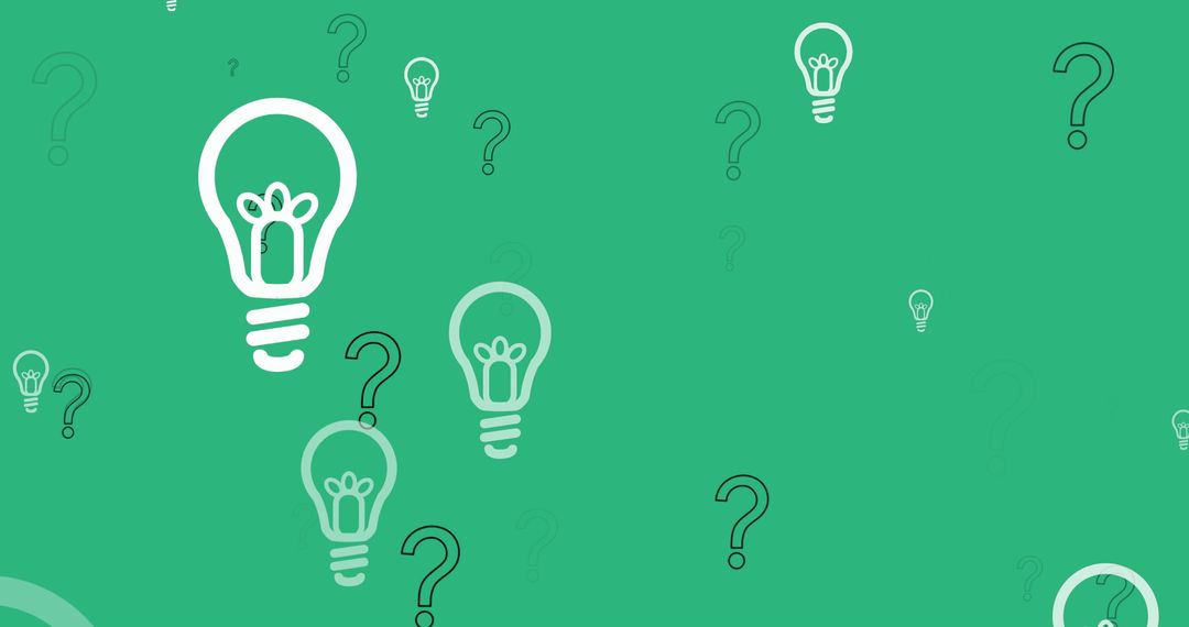 Innovative Ideas and Problem Solving Background Design