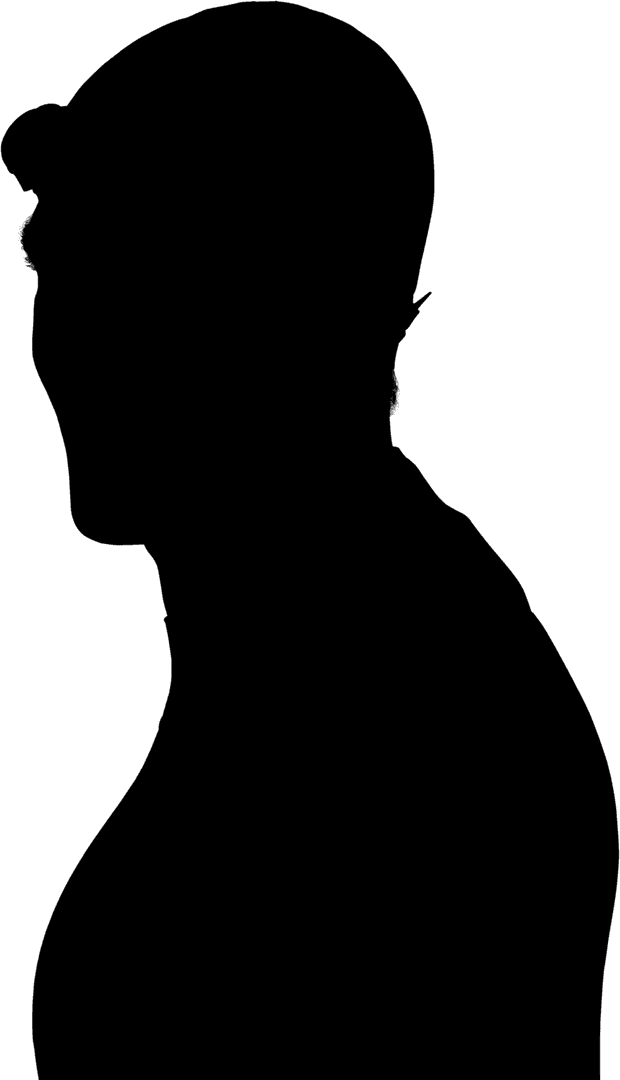 Transparent Silhouette of Male Swimmer Vector