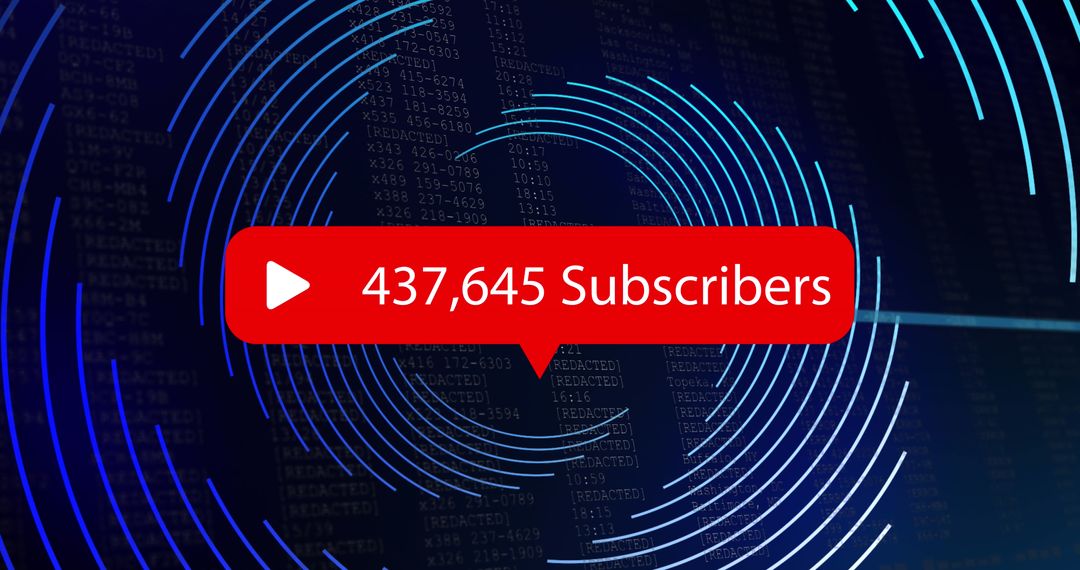 Social Media Milestone Display in Digital Communication Theme