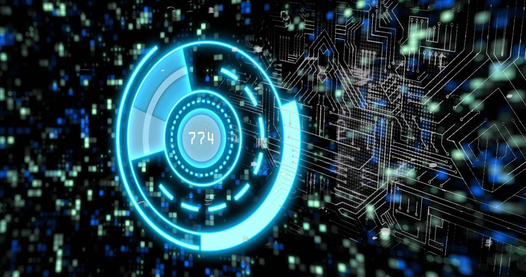 High-Tech Scope Scanning with Futuristic Data Encryption