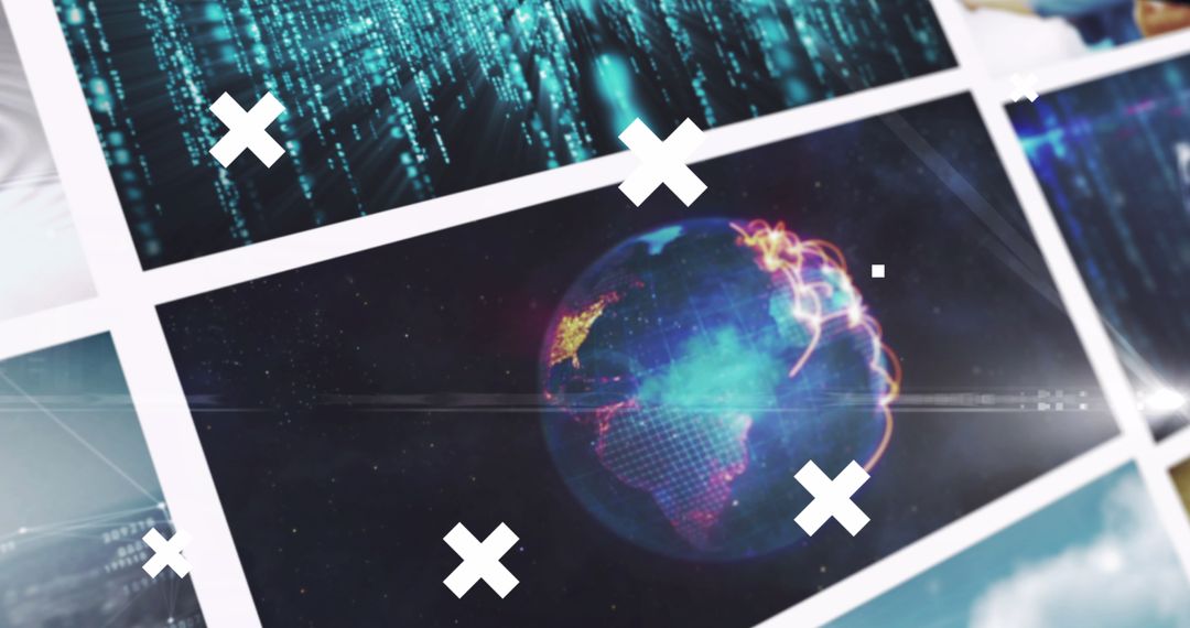 Digital Media Interface with Imagined World Connections