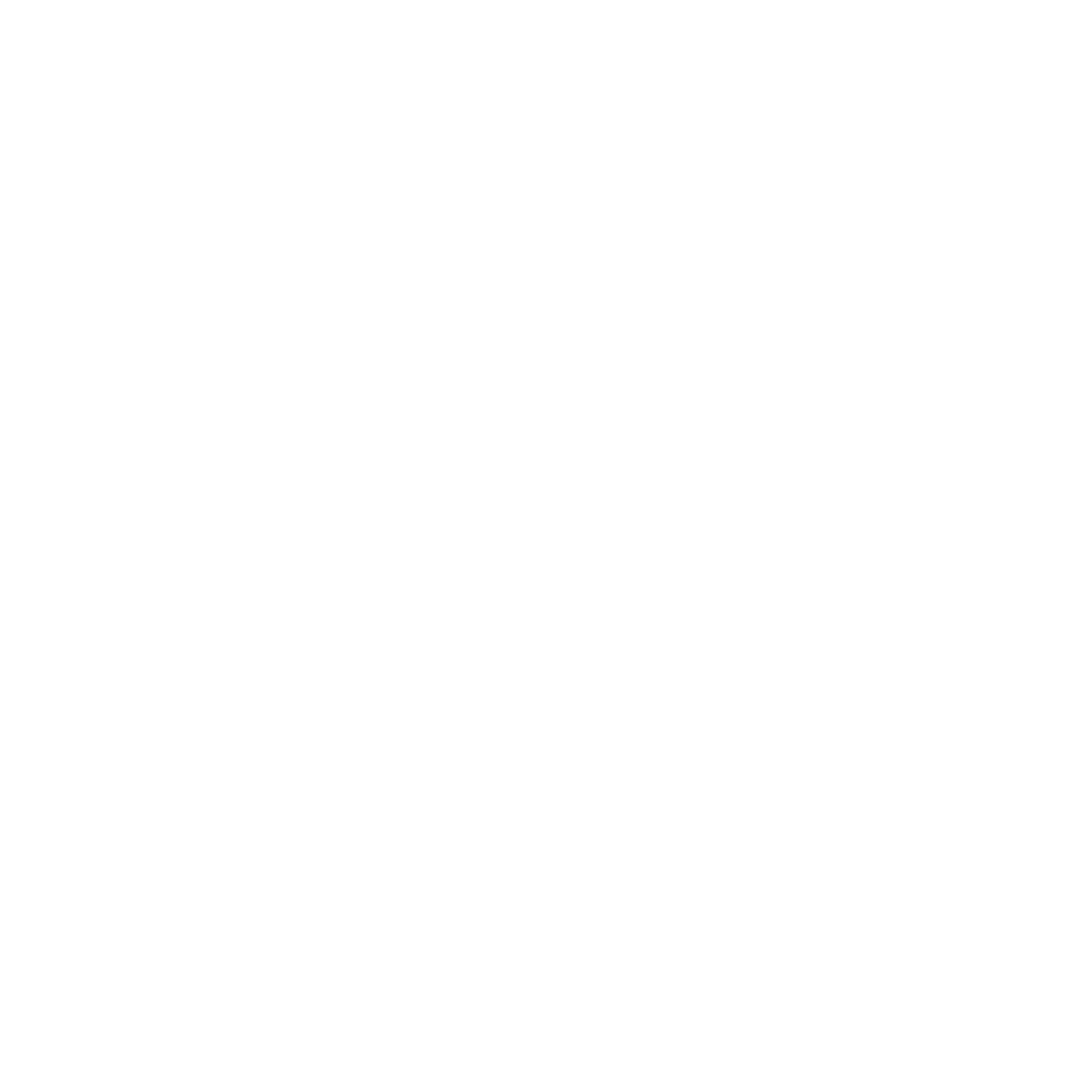 White Transparent Downward Arrow Icon