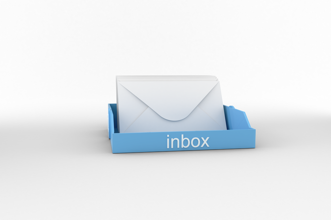 Digital Illustrated Inbox with Envelopes on Transparent Background - Download Free Stock Images Pikwizard.com