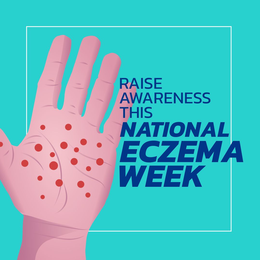 Raise Awareness This National Eczema Week Poster - Download Free Stock Templates Pikwizard.com