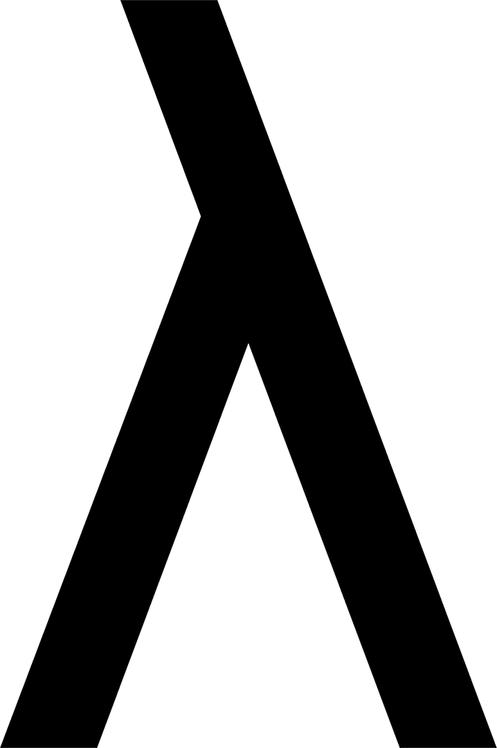 Transparent AMDA Symbol Black Simple Design