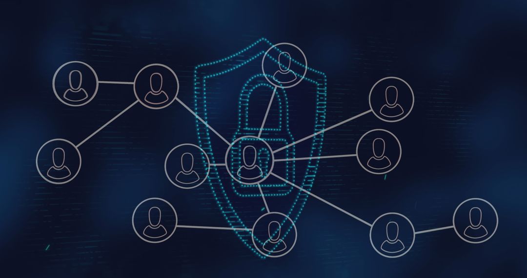 Cyber Security Network Technology Background