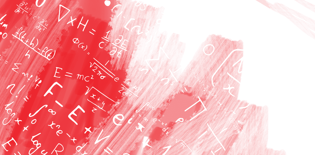 Mathematical Formulas on Transparent Background