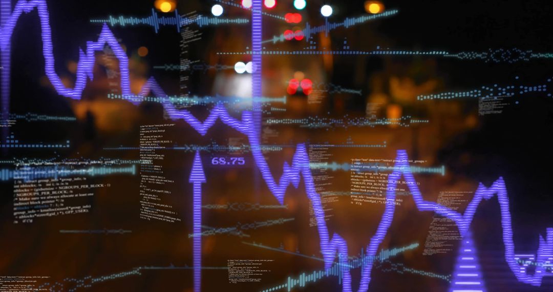Digital Data and Graph Integration in City Street Scene