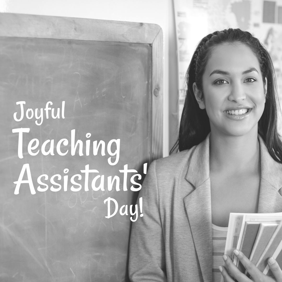 Celebrating Teaching Assistants Day with a Smiling Teacher