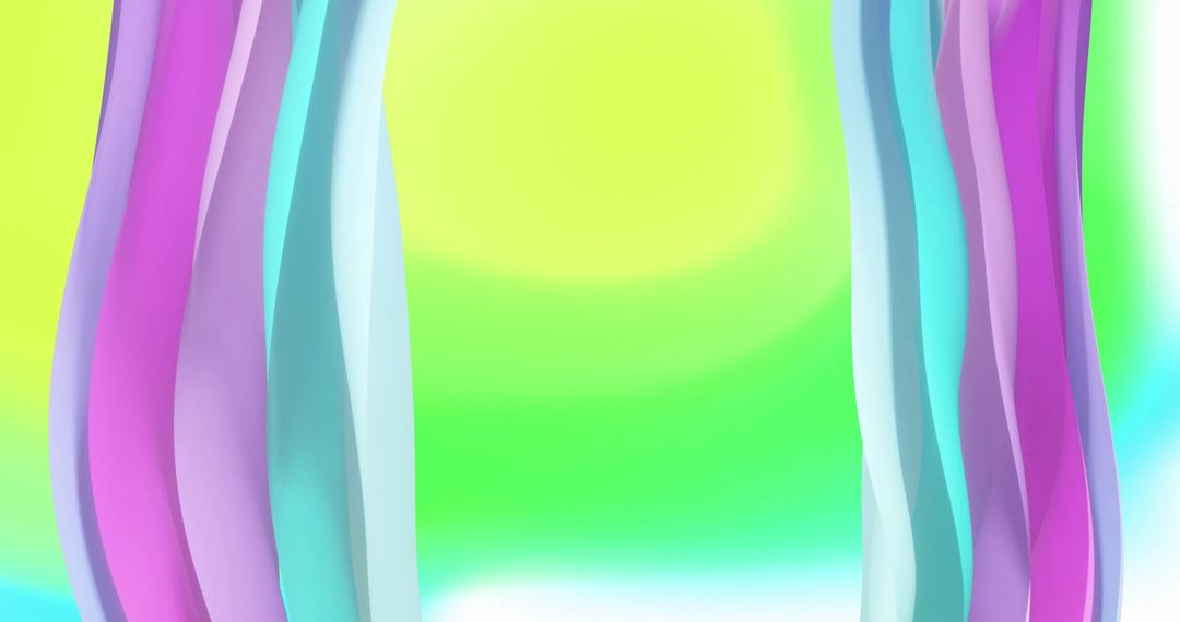 Abstract Colorful Wave Layers with Vibrant Backgrounds