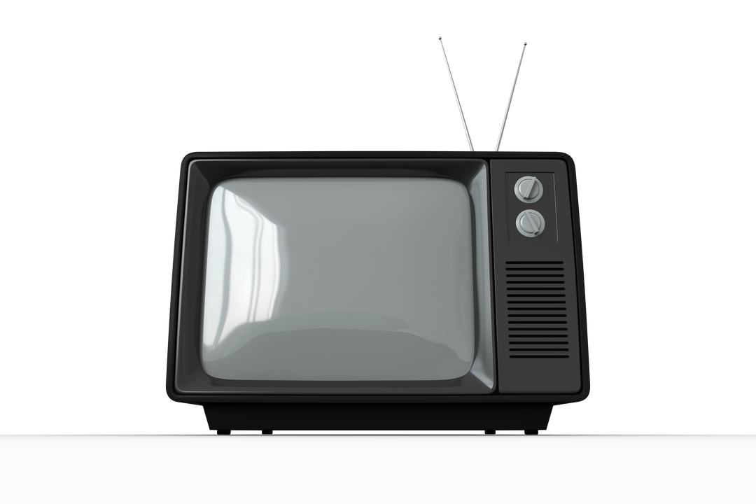 Retro Television Set on Transparent Background Classic Entertainment Device - Download Free Stock Images Pikwizard.com