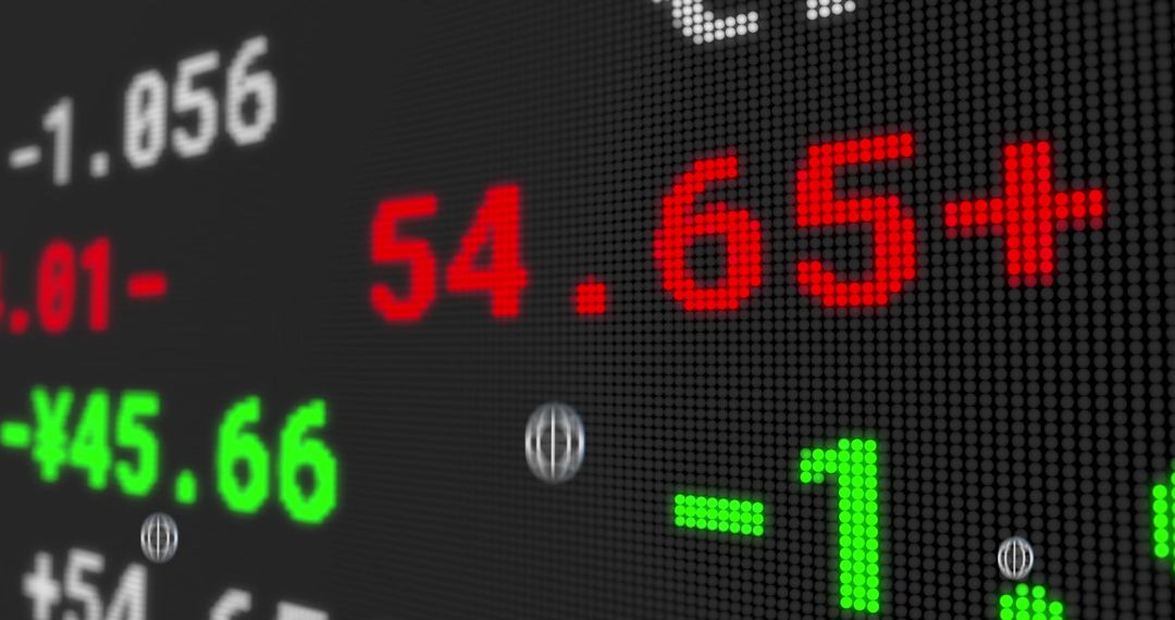 Real-Time Stock Exchange Display with Global Financial Data