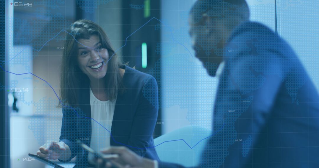 Financial Experts Analyzing Growth Data Collaboration Meeting