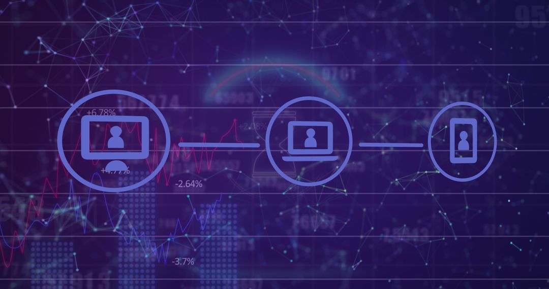 Digital Network Connections with Data Processing Technology