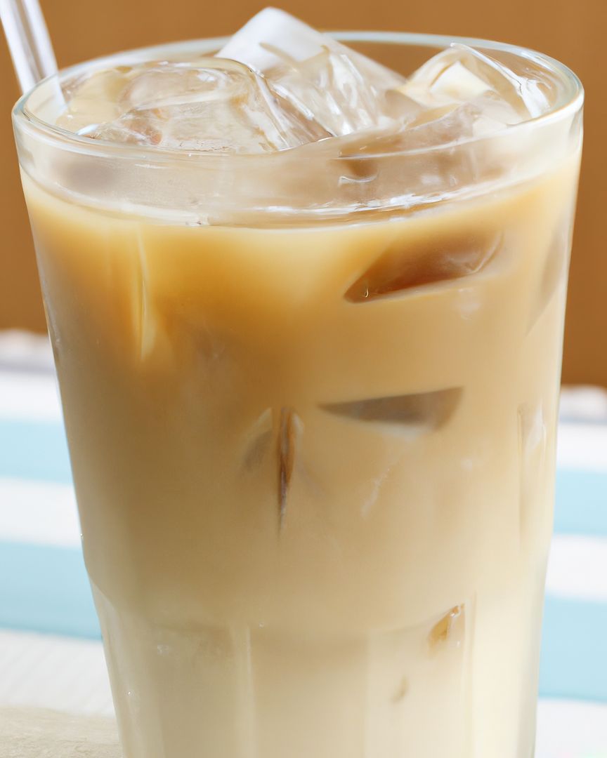 Close up of iced coffee created using generative ai technology - Free Images, Stock Photos and Pictures on Pikwizard.com