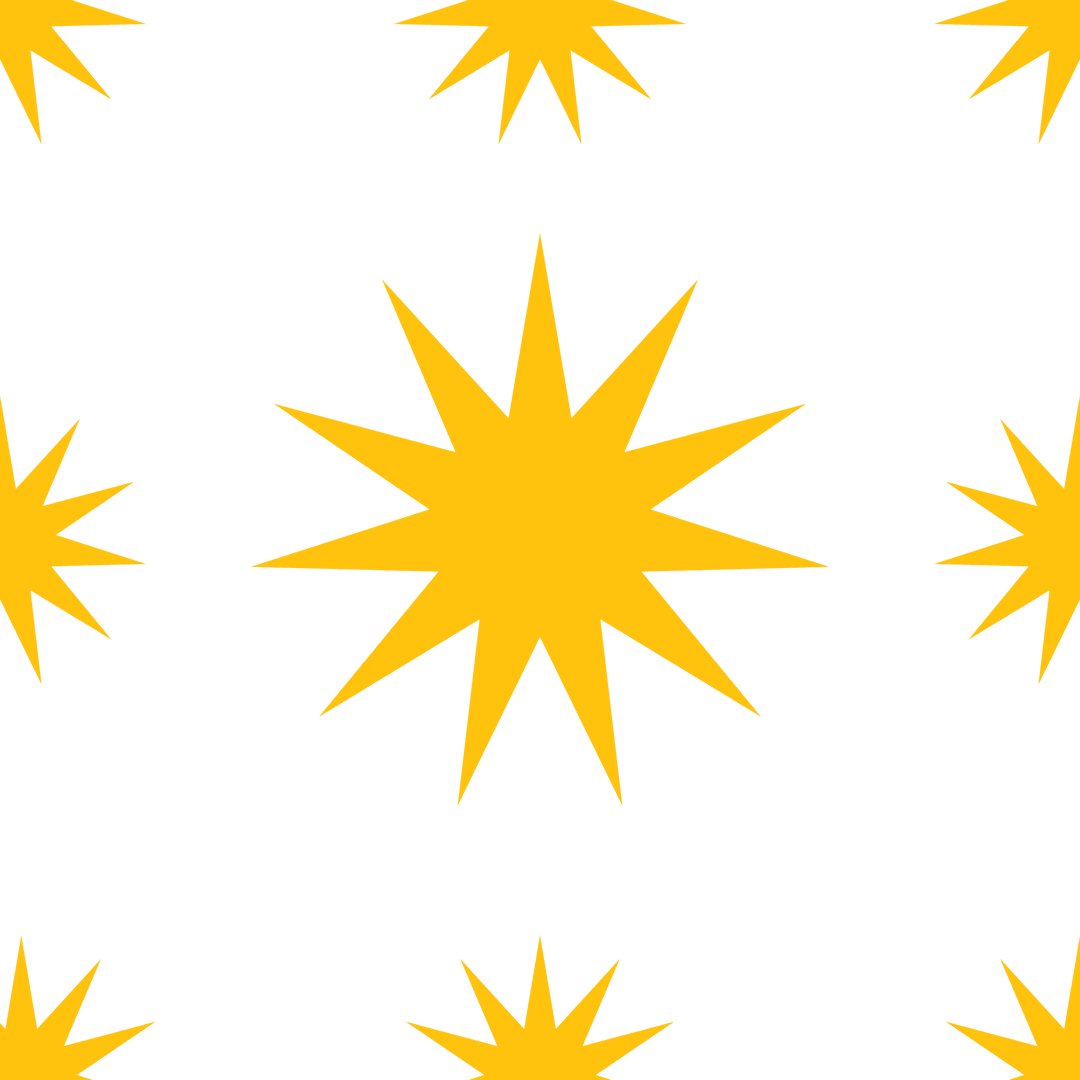 Yellow Nine-Pointed Stars on Transparent Background Vector Pattern - Download Free Stock Images Pikwizard.com