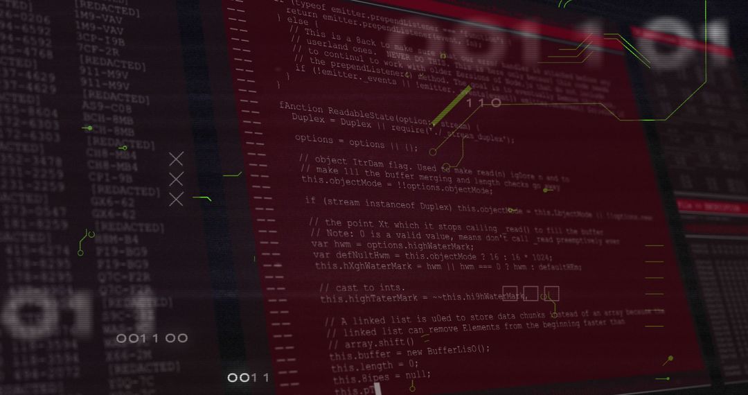 Data Processing Concept Over Computer Motherboard