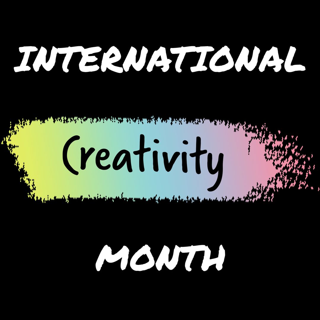 Celebrating International Creativity Month with Vibrant Gradient Art