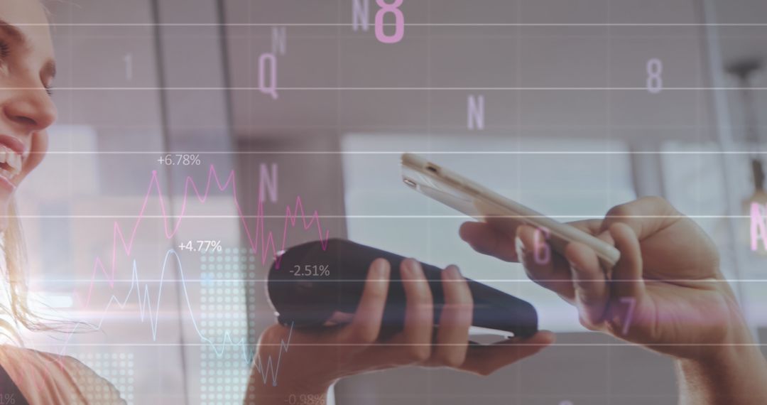 Contactless Payment Technology with Financial Graph Overlay
