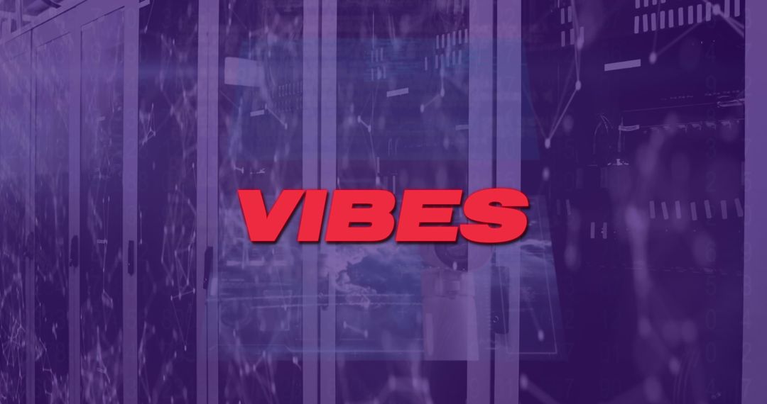 Vibrant Technology Network with Digital Connectivity